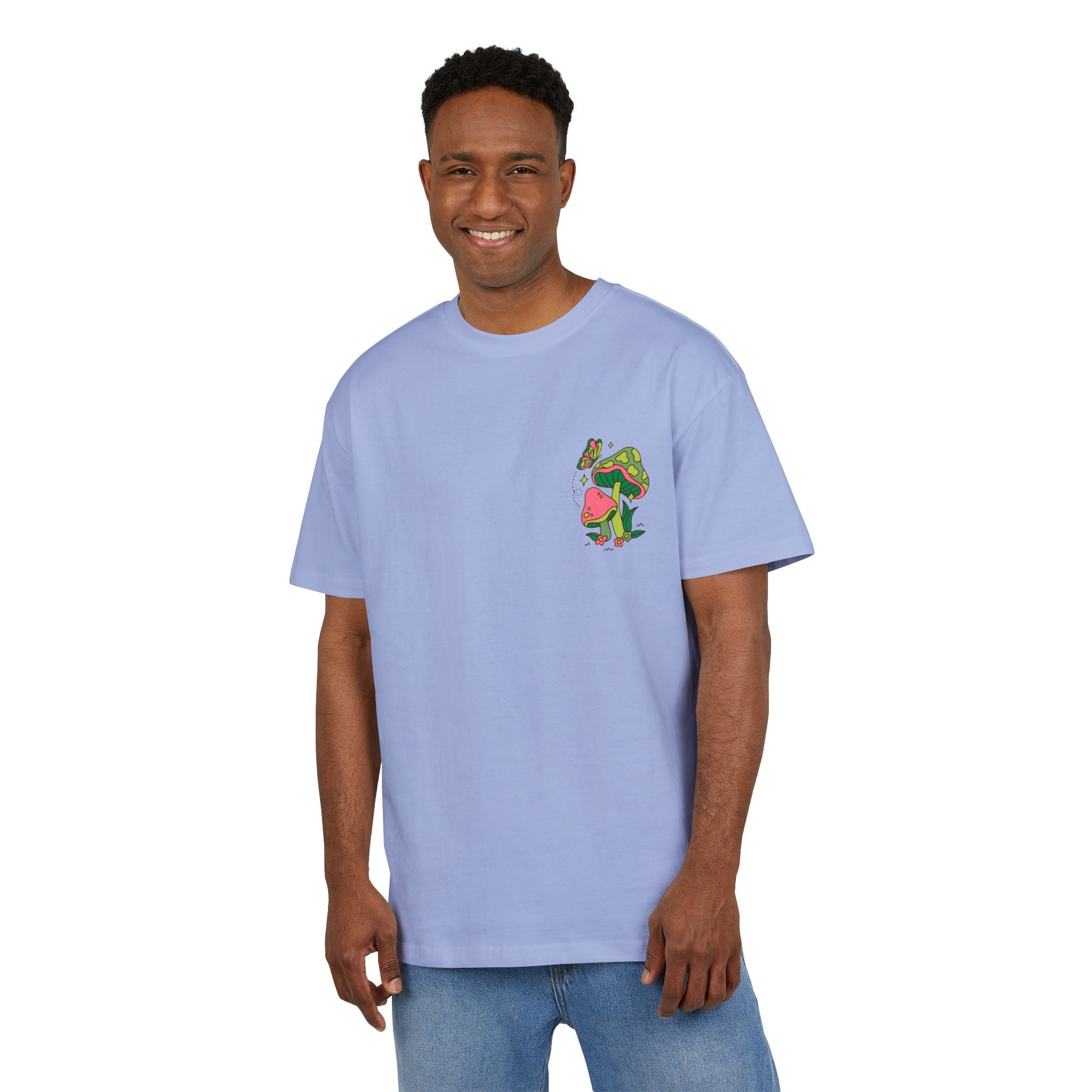 Lebhaftes Grafik-T-Shirt – Unisex Heavy Oversize