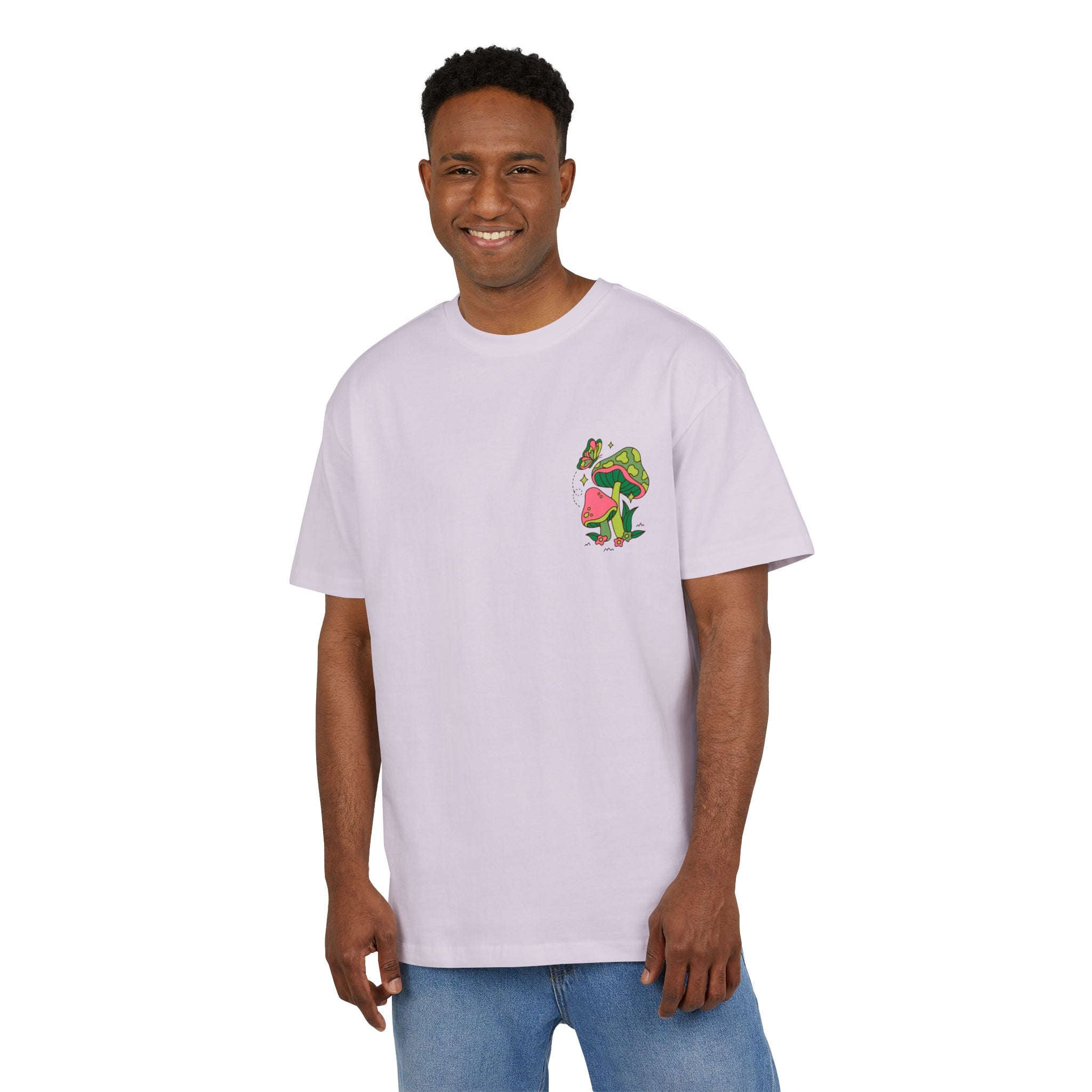 Lebhaftes Grafik-T-Shirt – Unisex Heavy Oversize