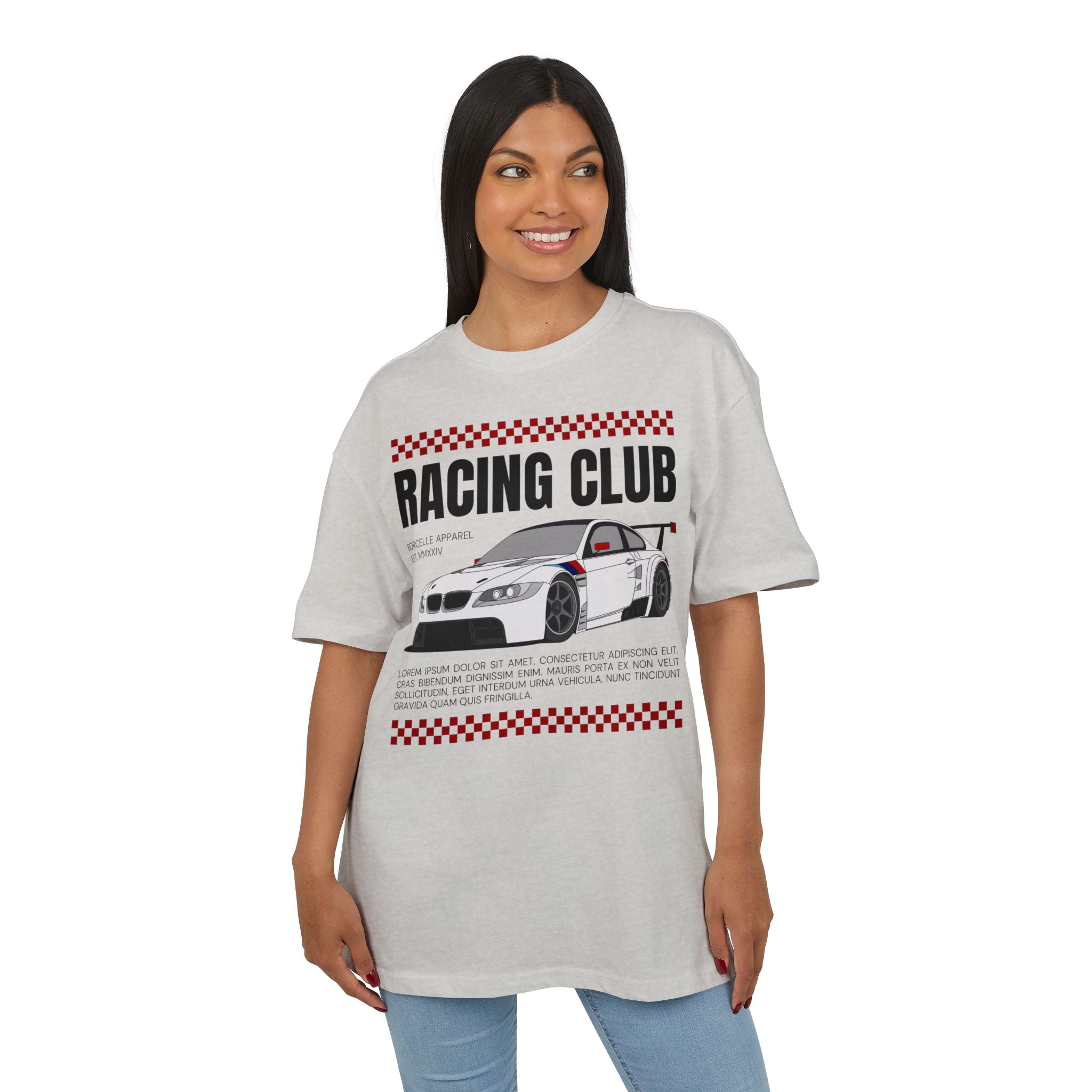 Unisex Racing Club Oversized T-Shirt