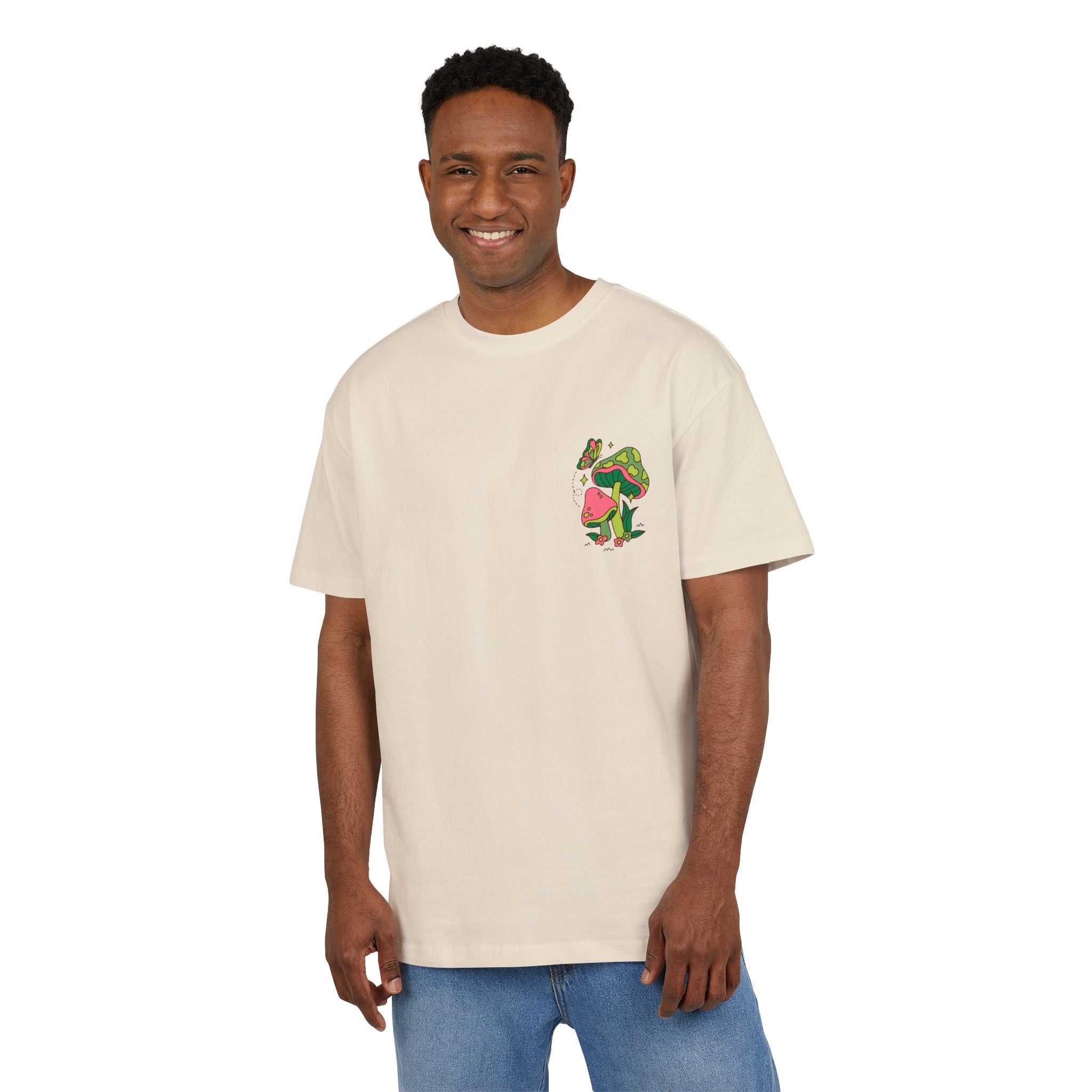 Lebhaftes Grafik-T-Shirt – Unisex Heavy Oversize