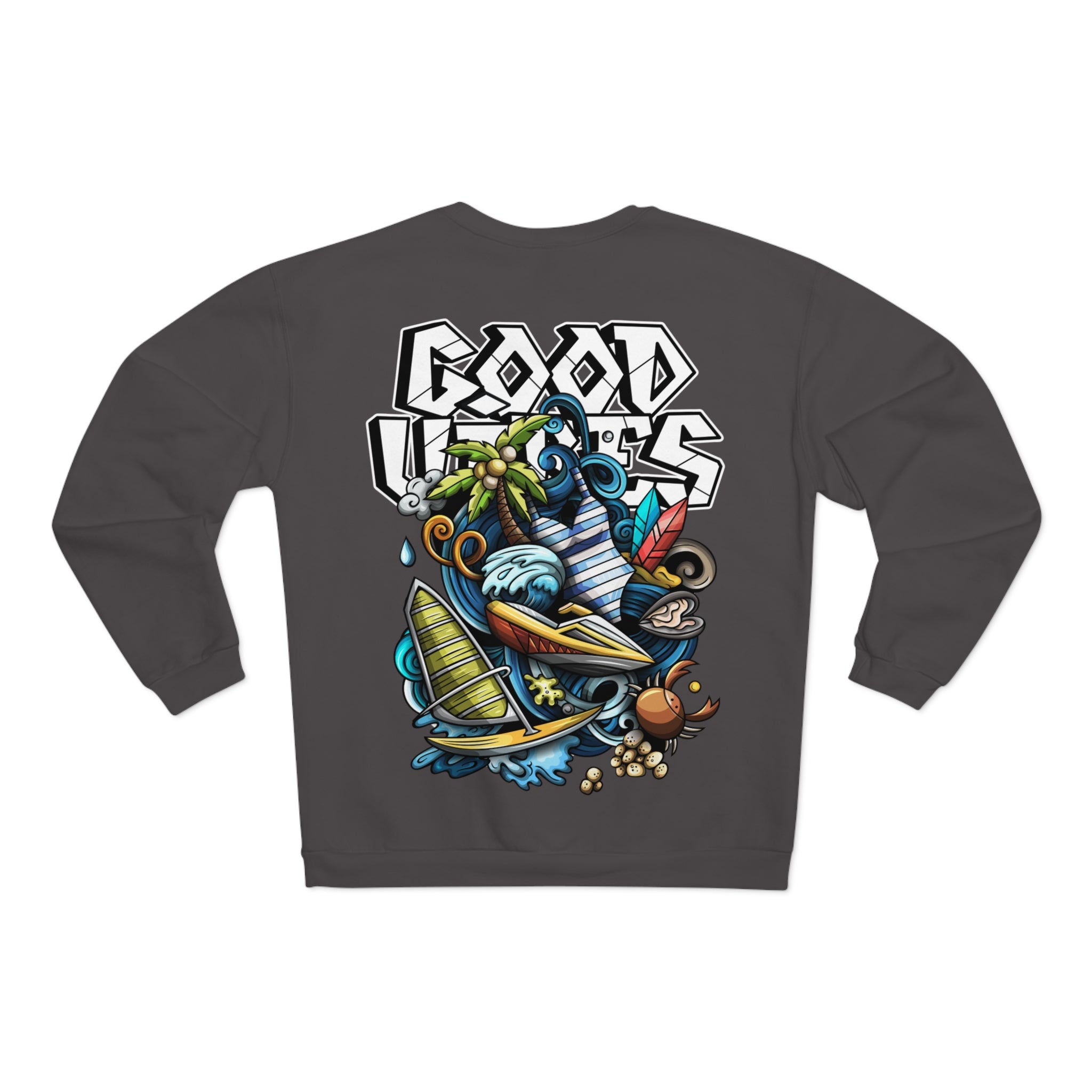 Lebhaftes Grafik-Sweatshirt – Unisex