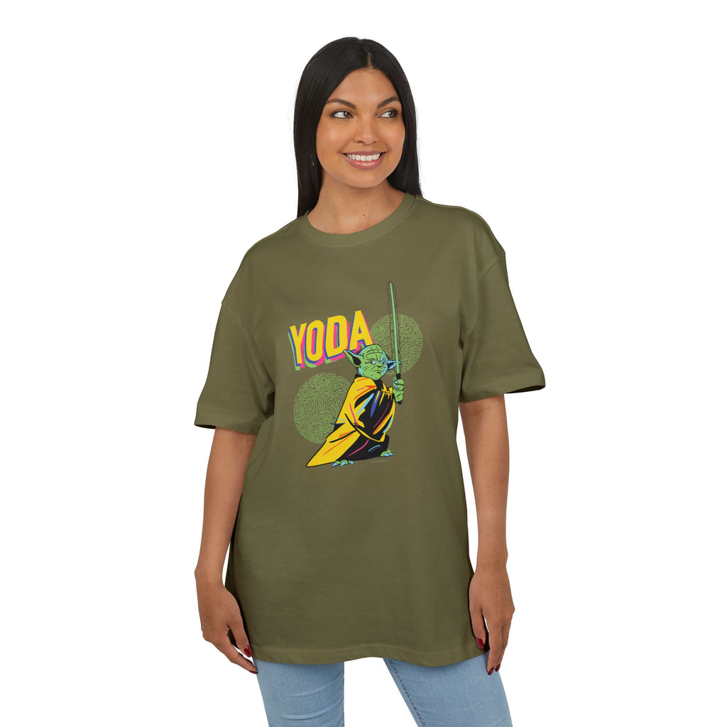 Yoda Inspired Unisex Heavy Oversize T-shirt