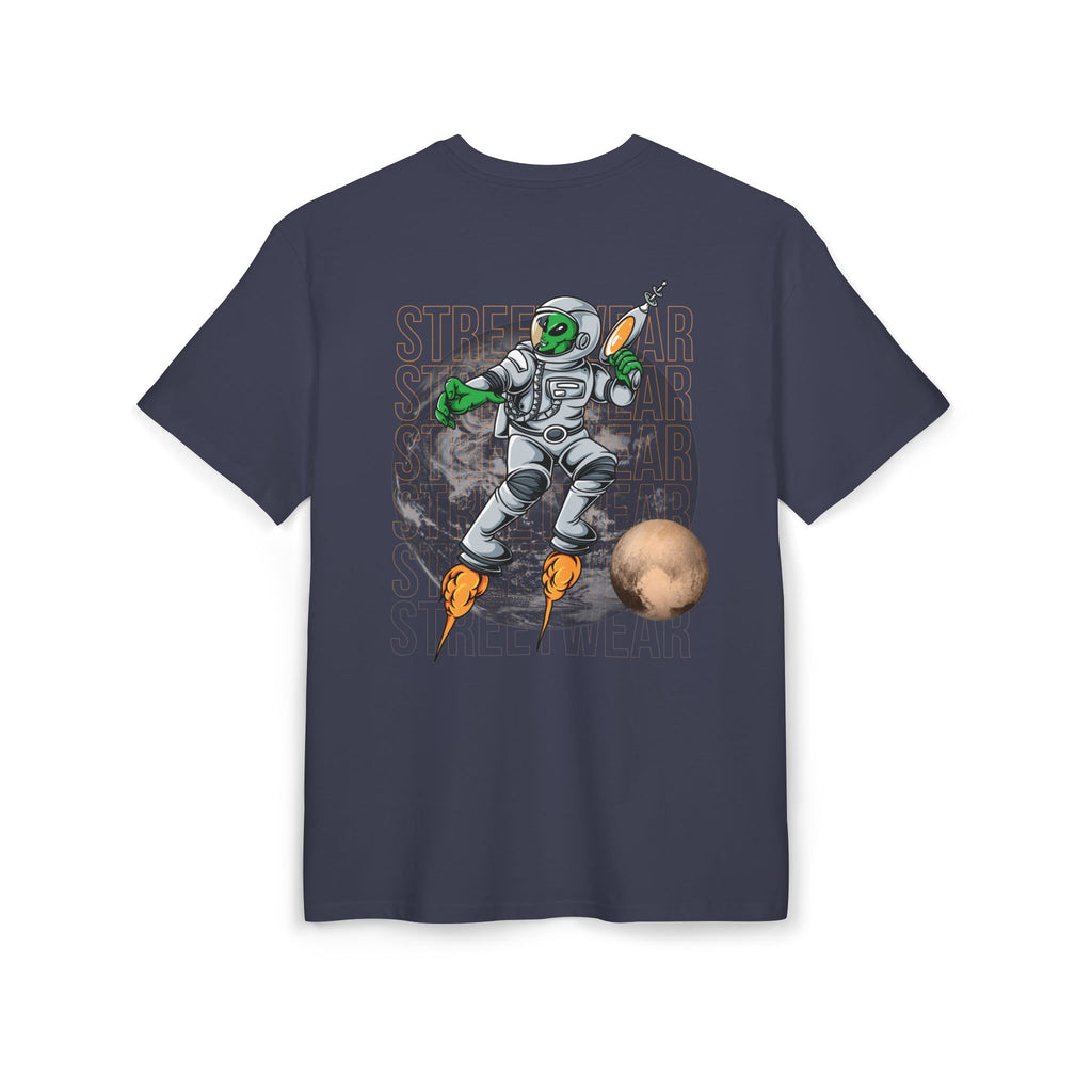Cosmic Alien Tee, Unisex Oversized Graphic Shirt