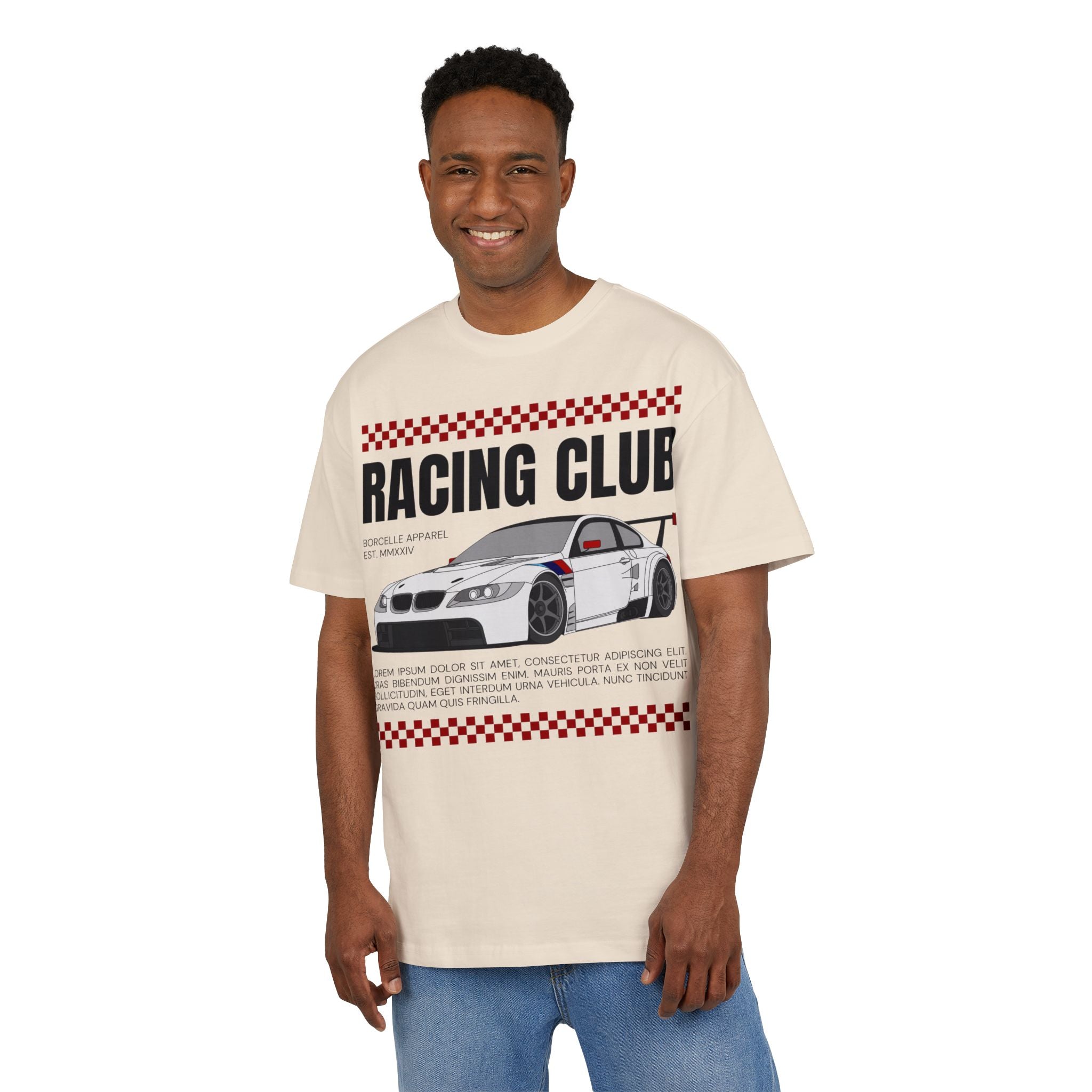 Unisex Racing Club Oversized T-Shirt