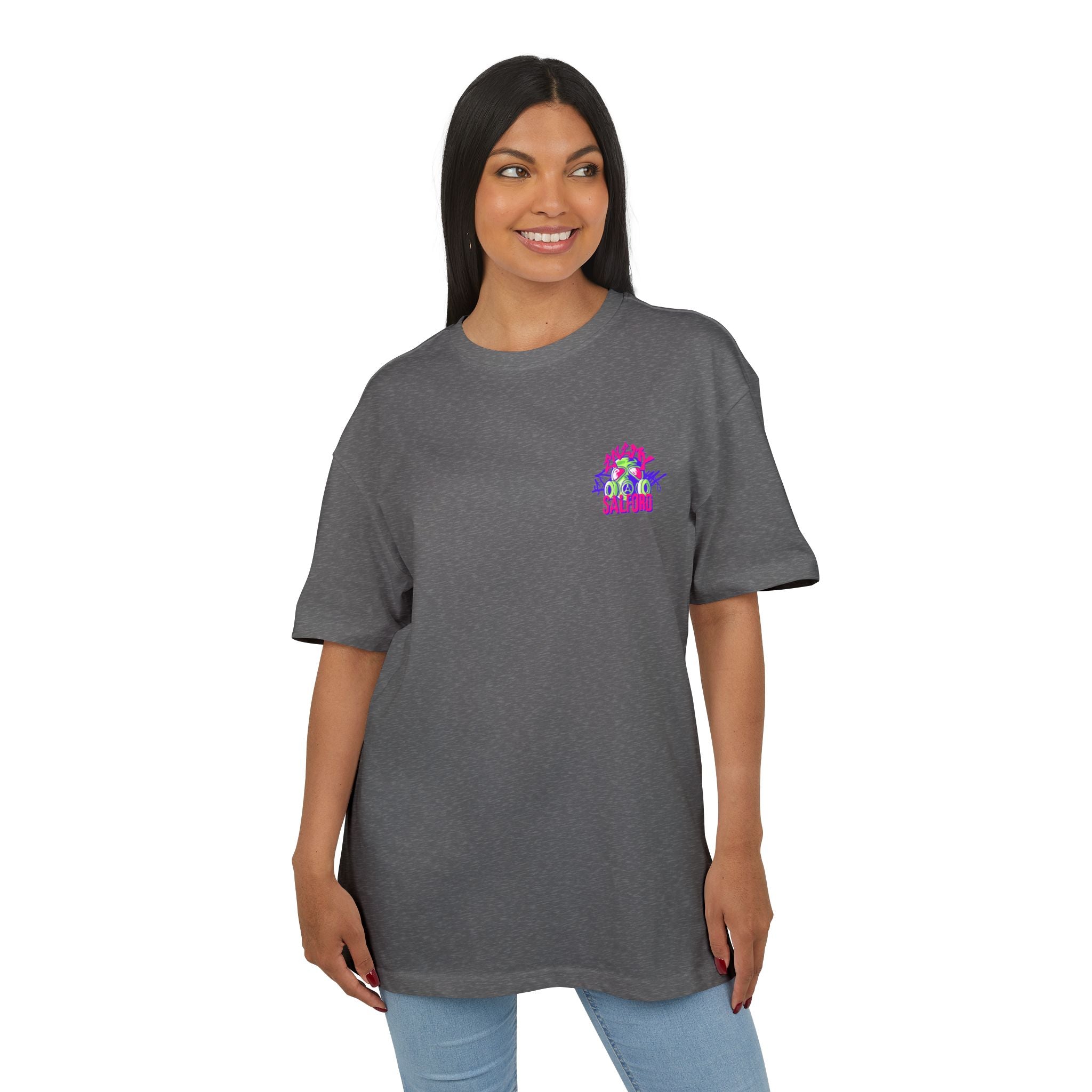Cosmic Alien Tee, Unisex Oversized Graphic Shirt