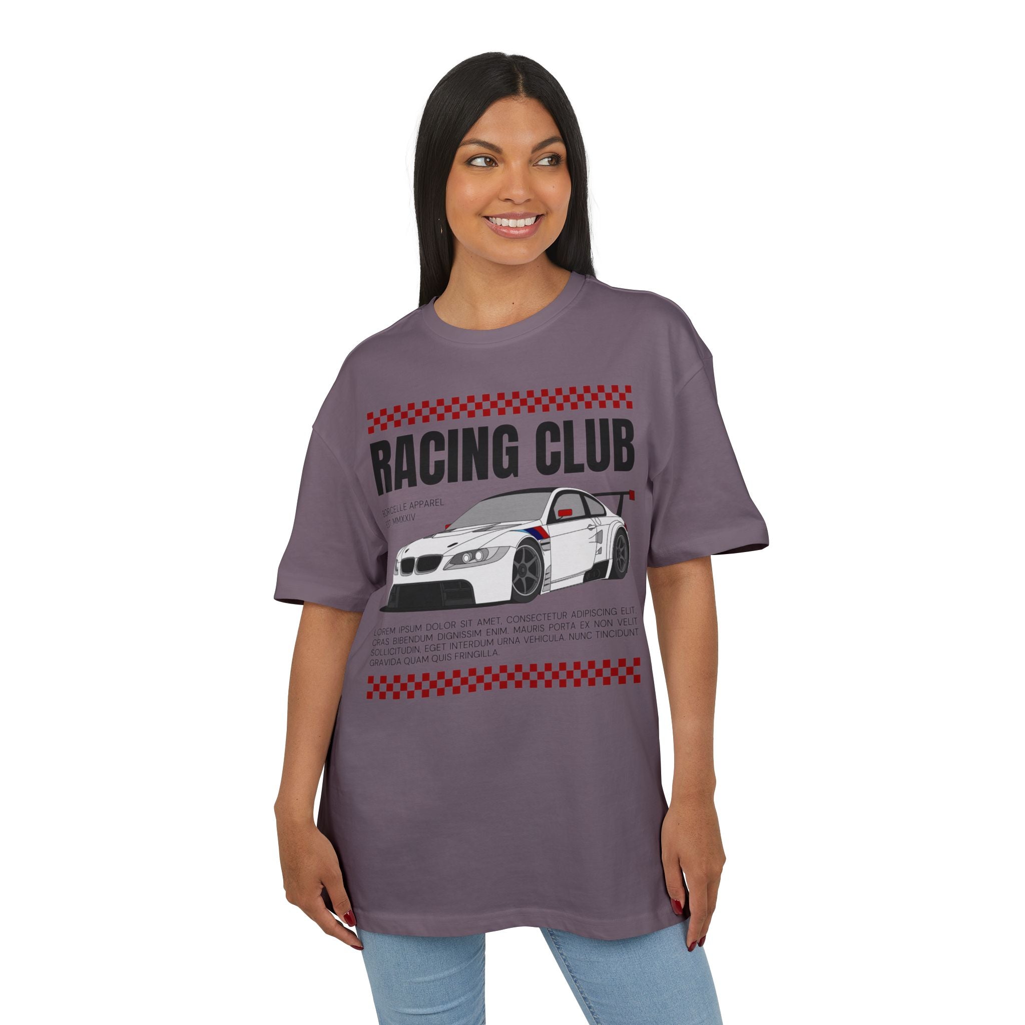Unisex Racing Club Oversized T-Shirt