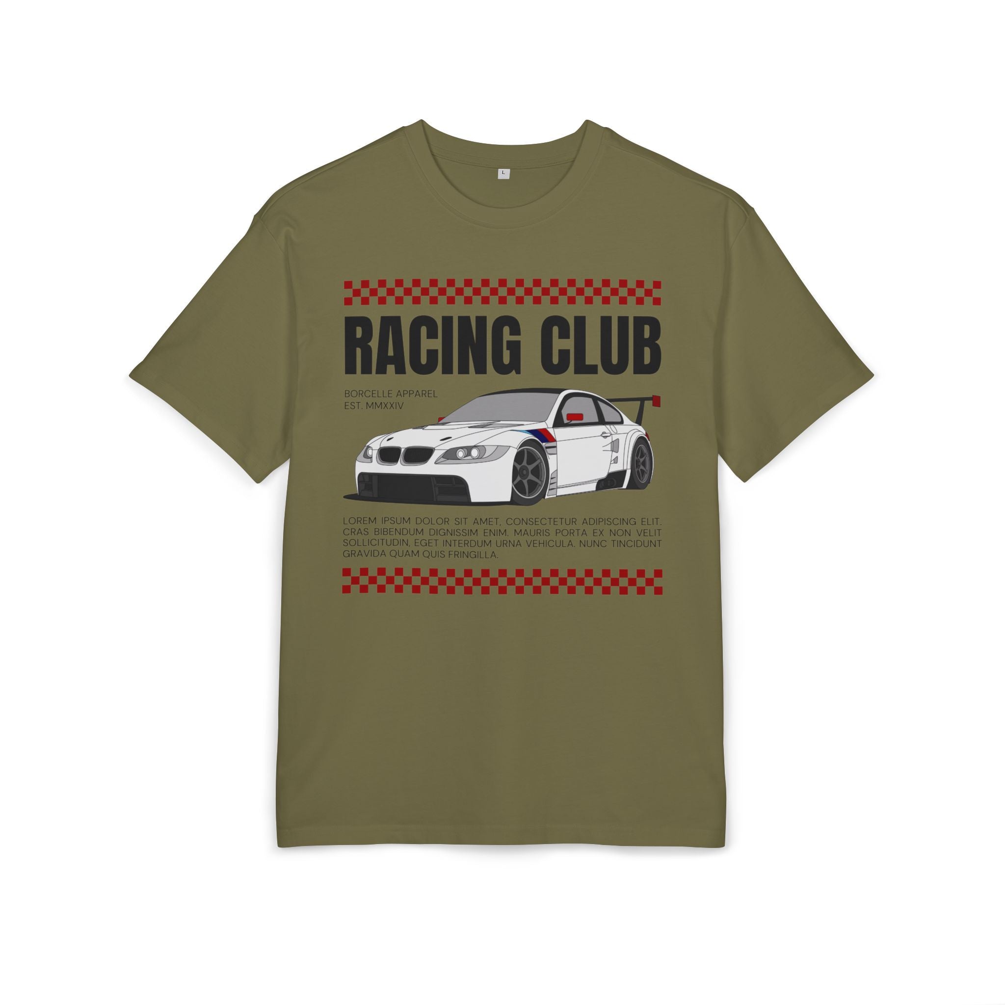Unisex Racing Club Oversized T-Shirt