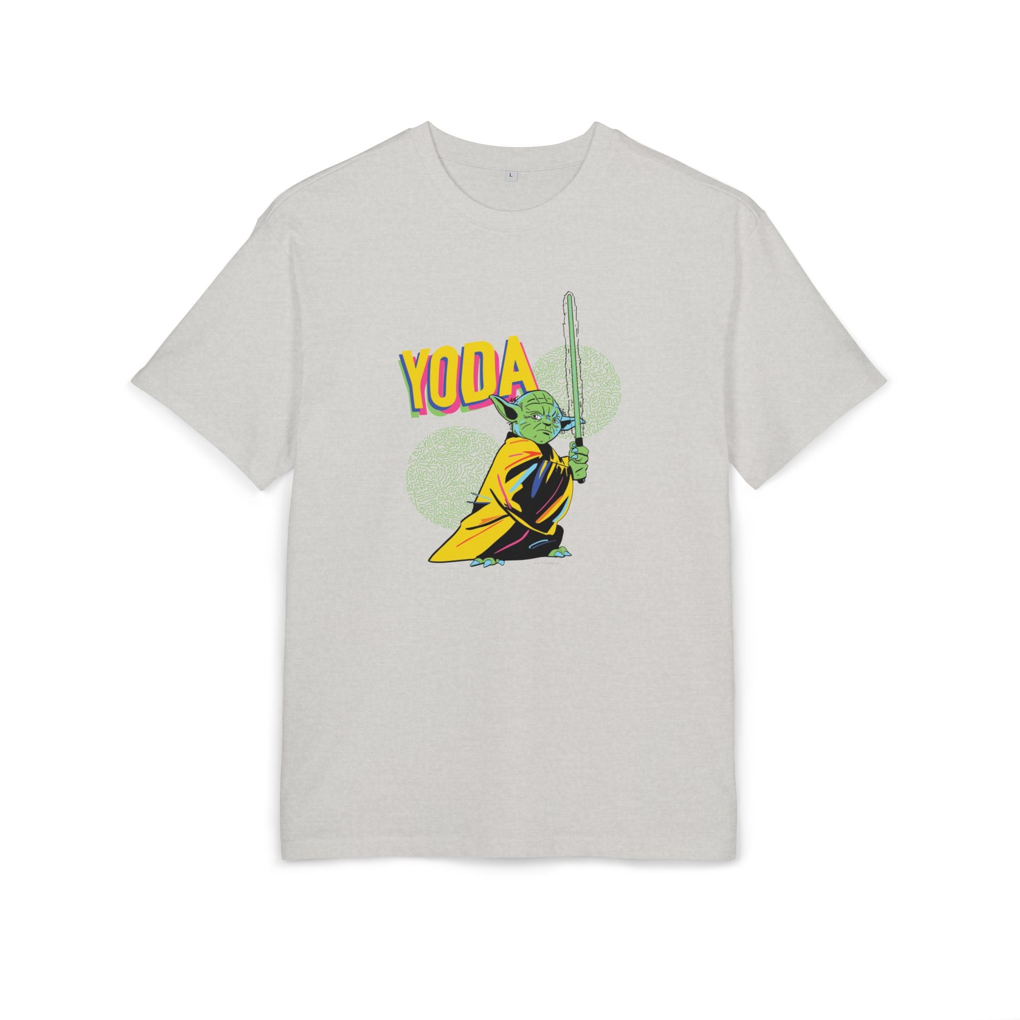Yoda Inspired Unisex Heavy Oversize T-shirt
