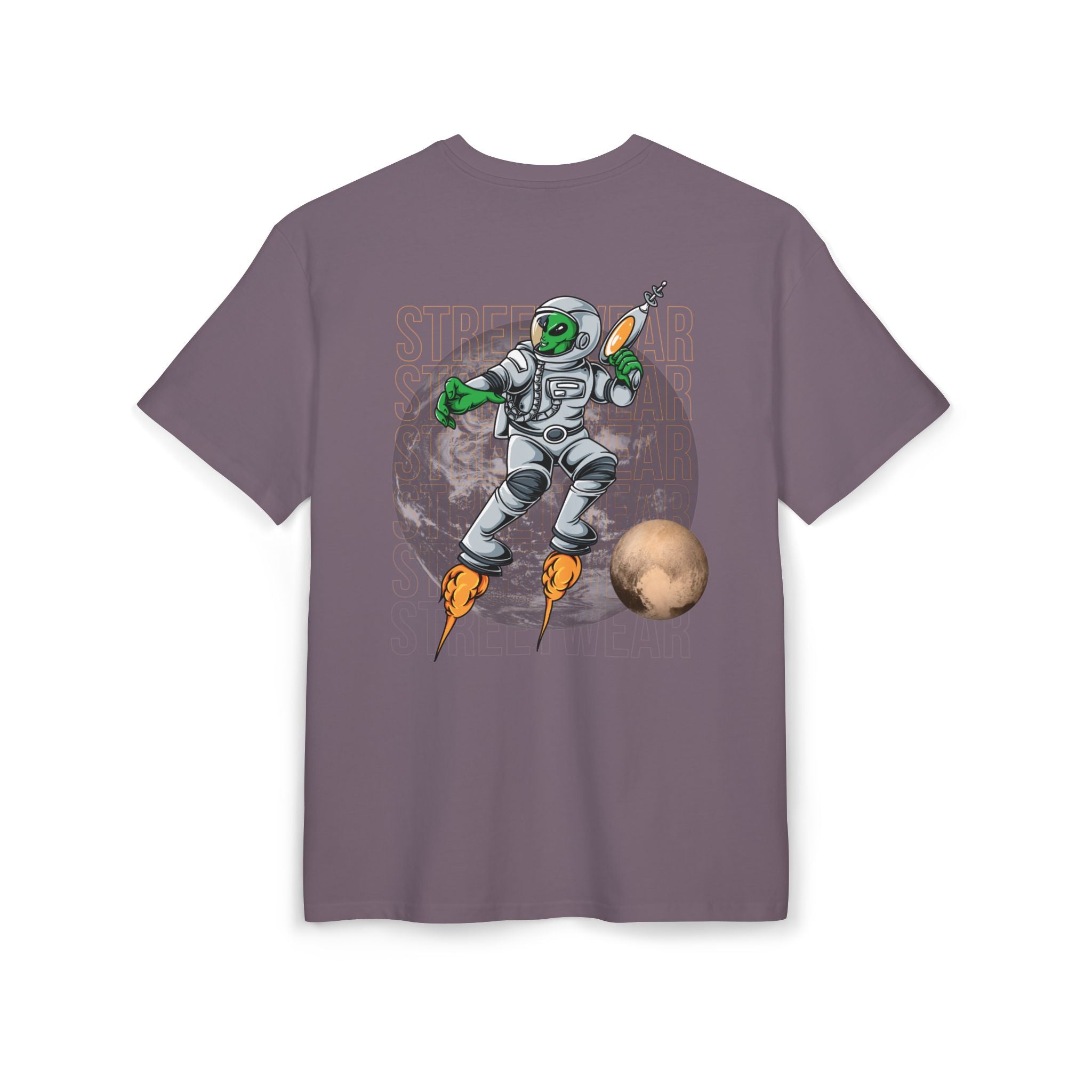 Cosmic Alien Tee, Unisex Oversized Graphic Shirt