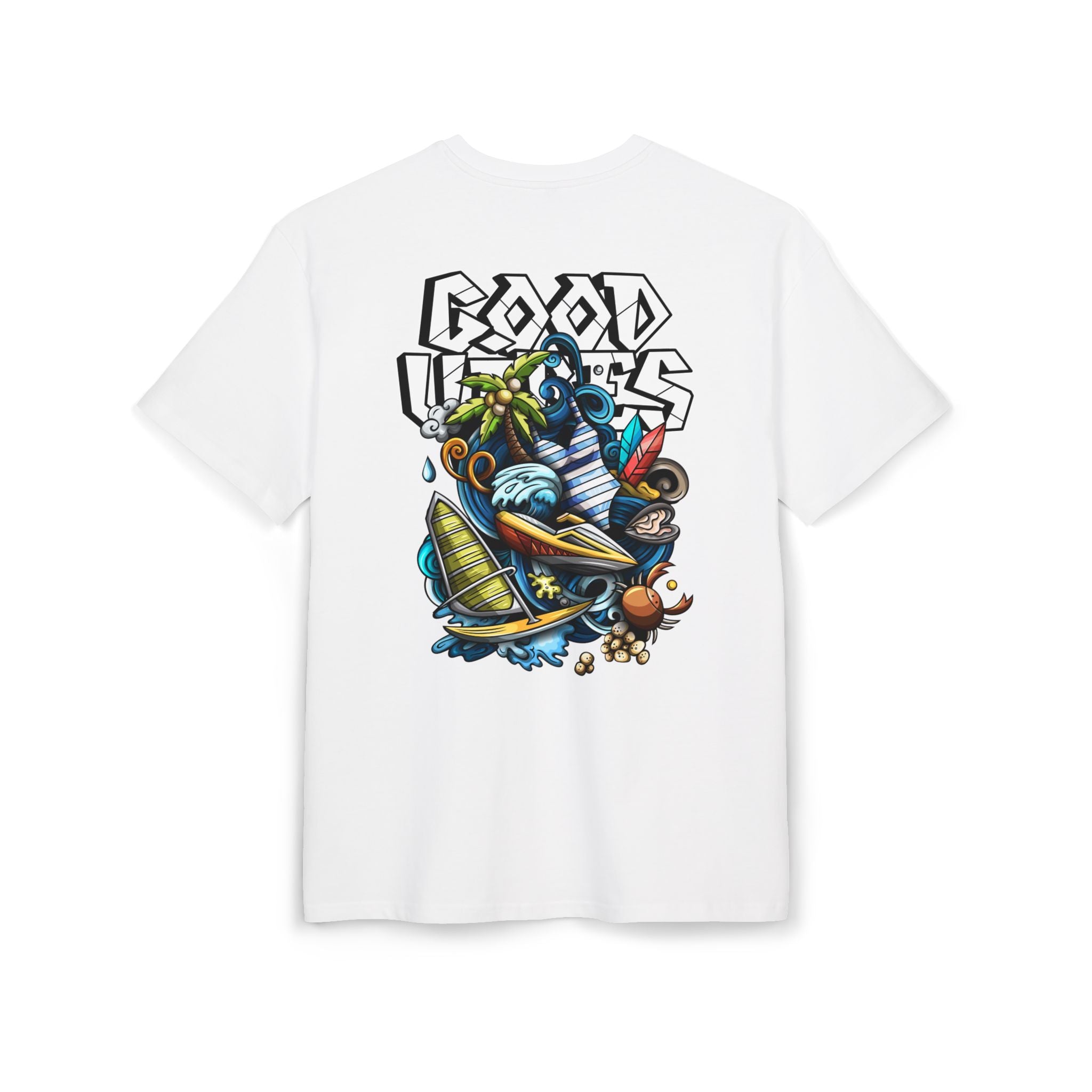 Lebhaftes Grafik-T-Shirt – Unisex Heavy Oversize