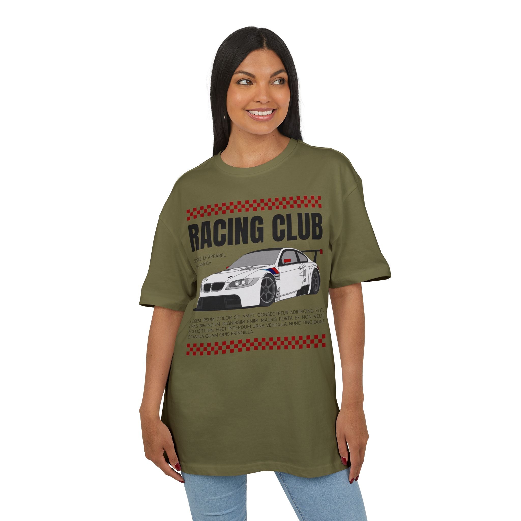 Unisex Racing Club Oversized T-Shirt