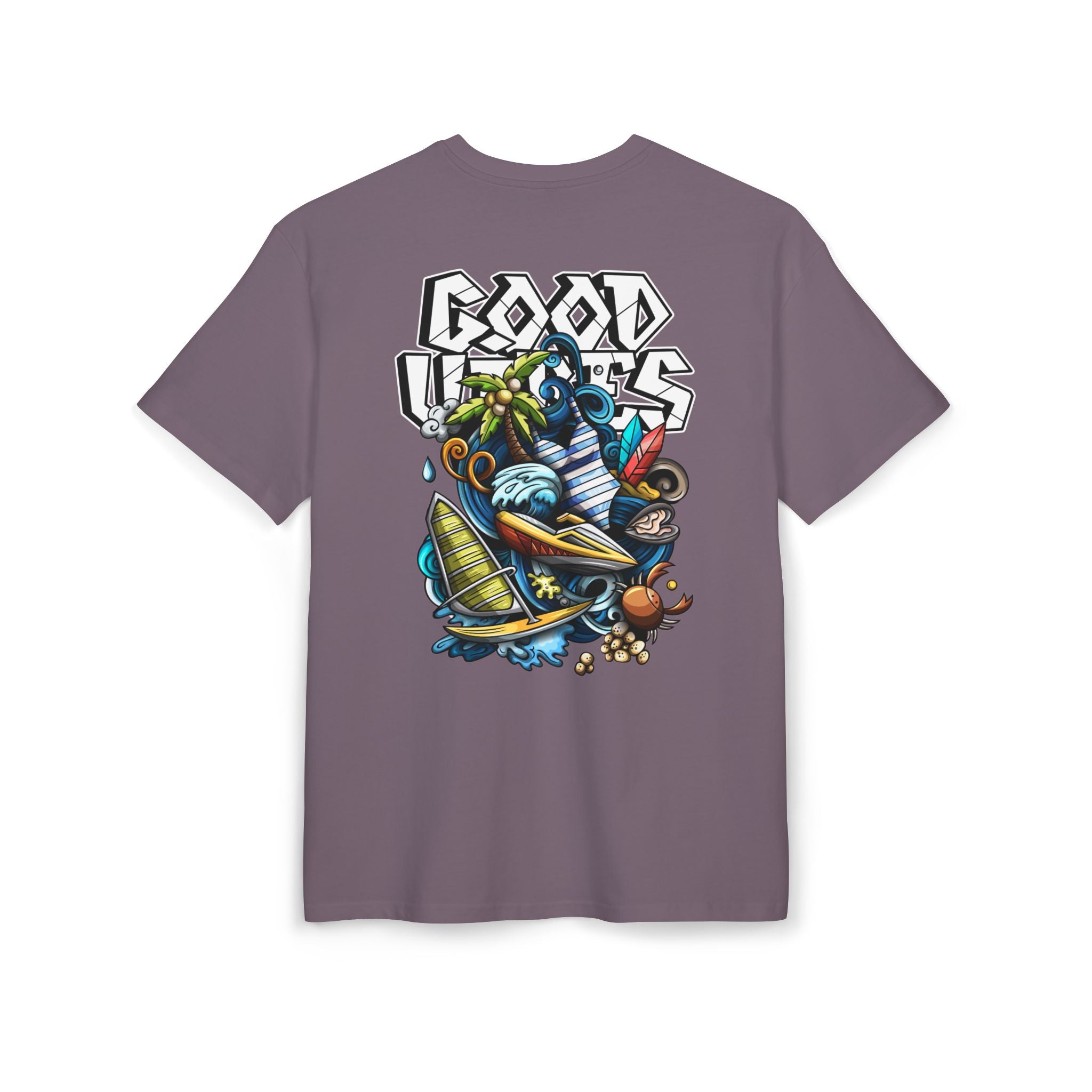 Lebhaftes Grafik-T-Shirt – Unisex Heavy Oversize