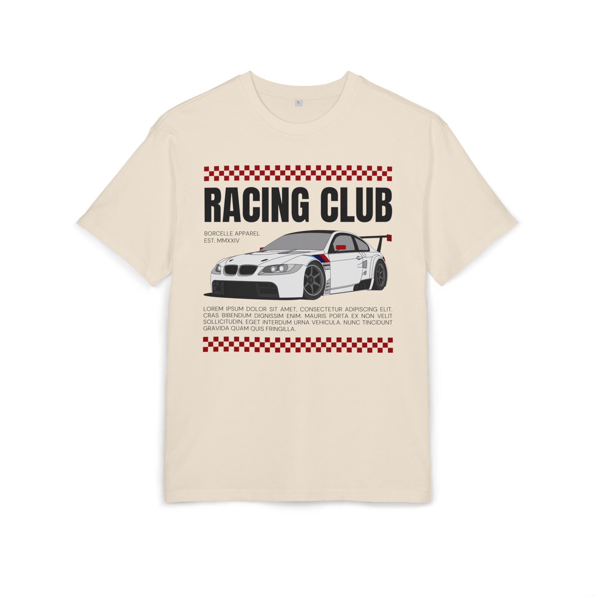 Unisex Racing Club Oversized T-Shirt