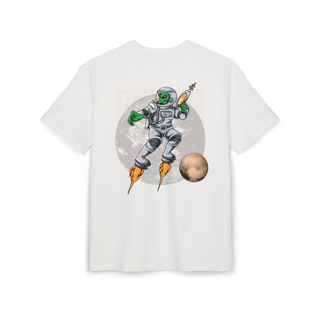 Cosmic Alien Tee, Unisex Oversized Graphic Shirt