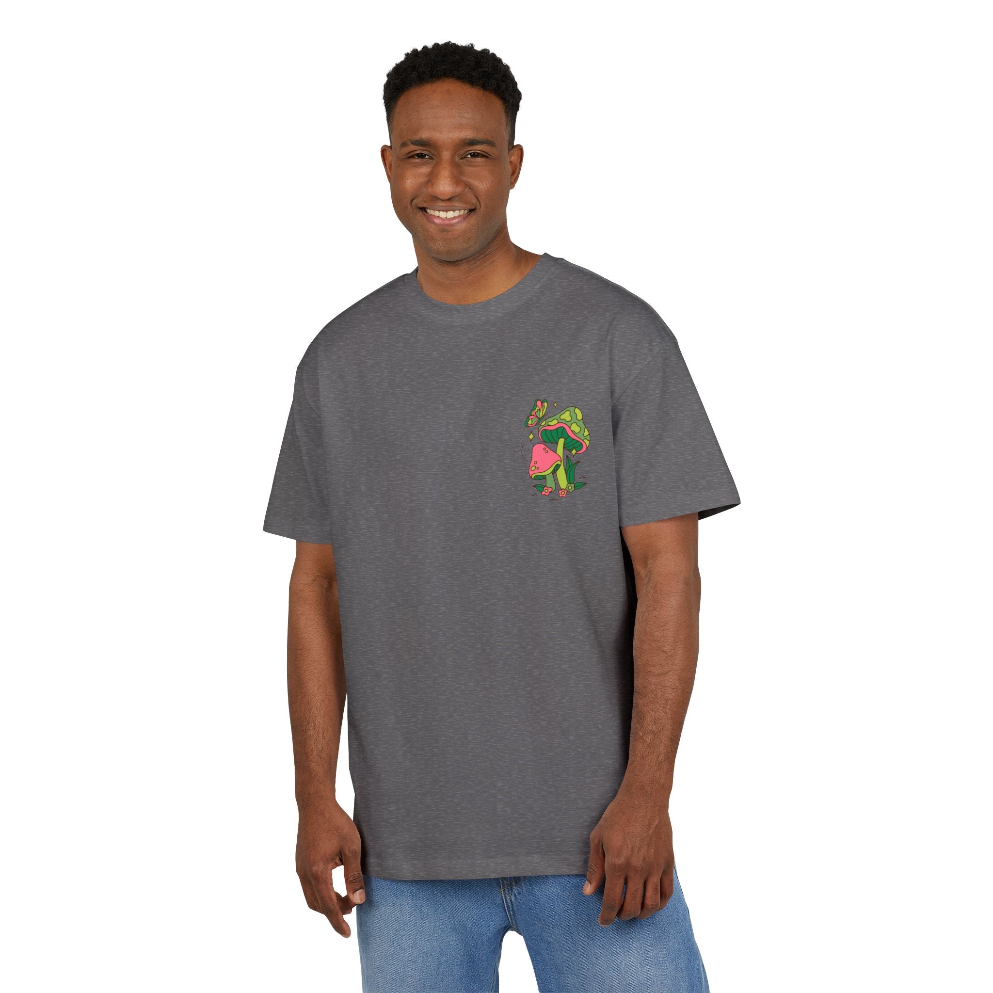 Lebhaftes Grafik-T-Shirt – Unisex Heavy Oversize