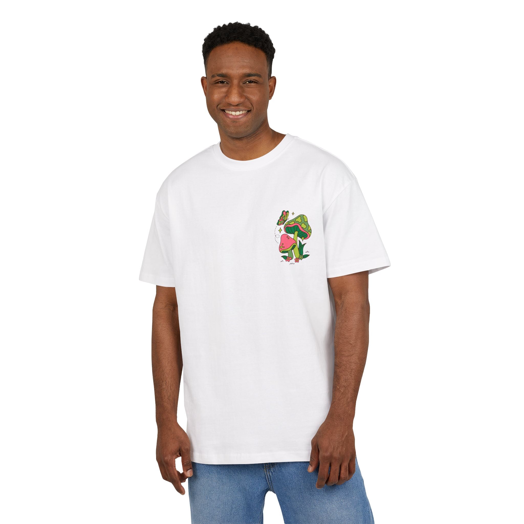 Lebhaftes Grafik-T-Shirt – Unisex Heavy Oversize