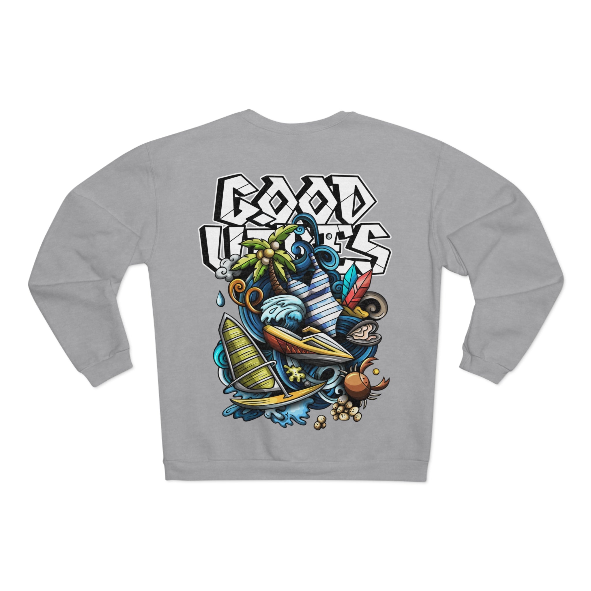 Lebhaftes Grafik-Sweatshirt – Unisex