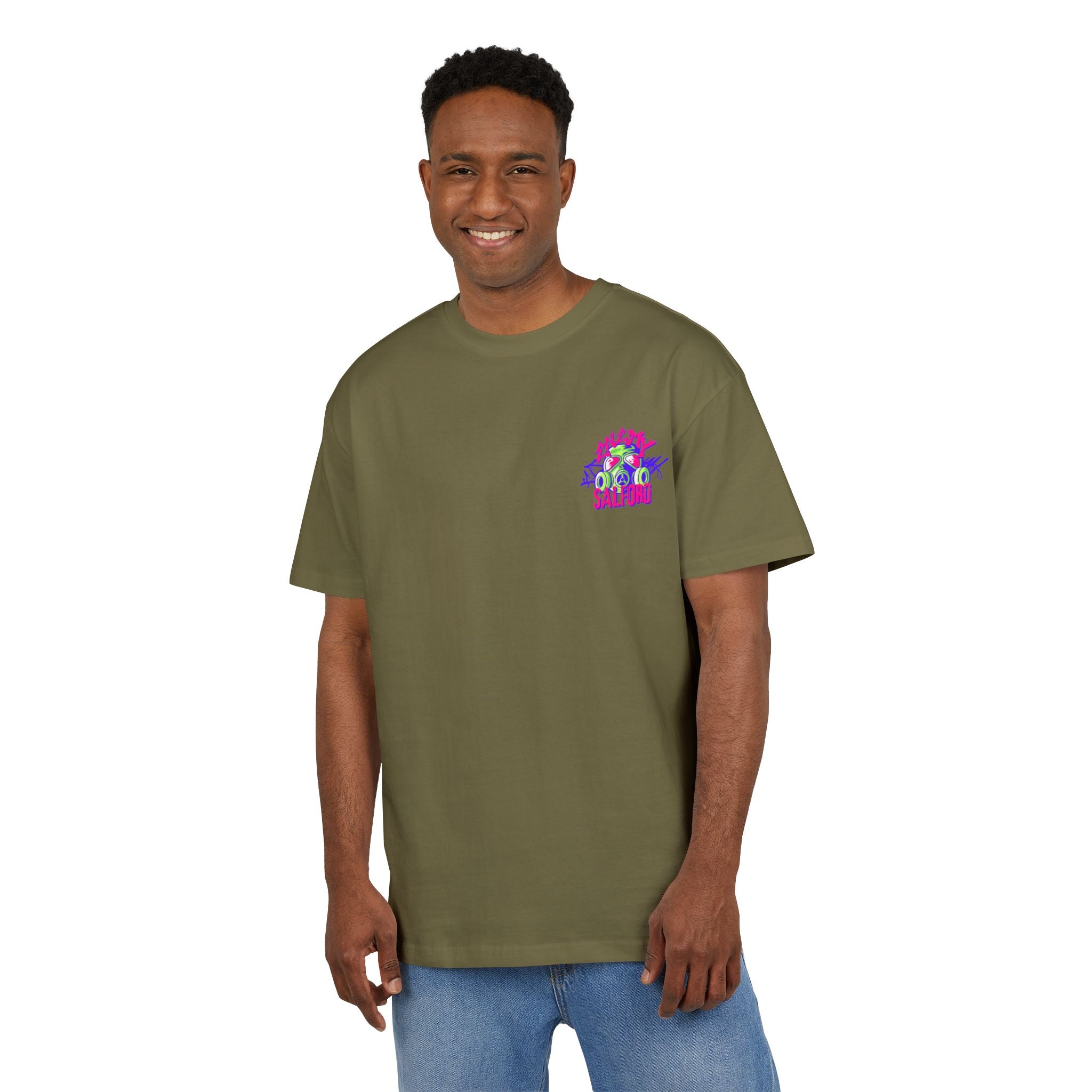 Cosmic Alien Tee, Unisex Oversized Graphic Shirt