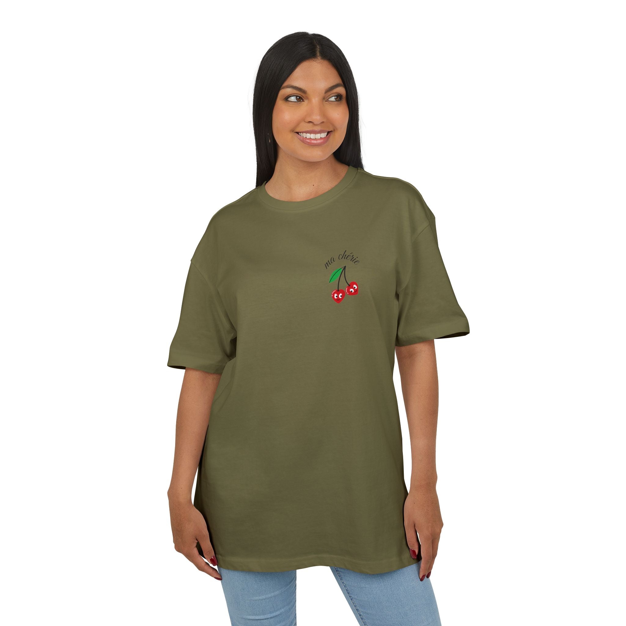 Cherry Vibes Unisex Heavy Oversize T-Shirt
