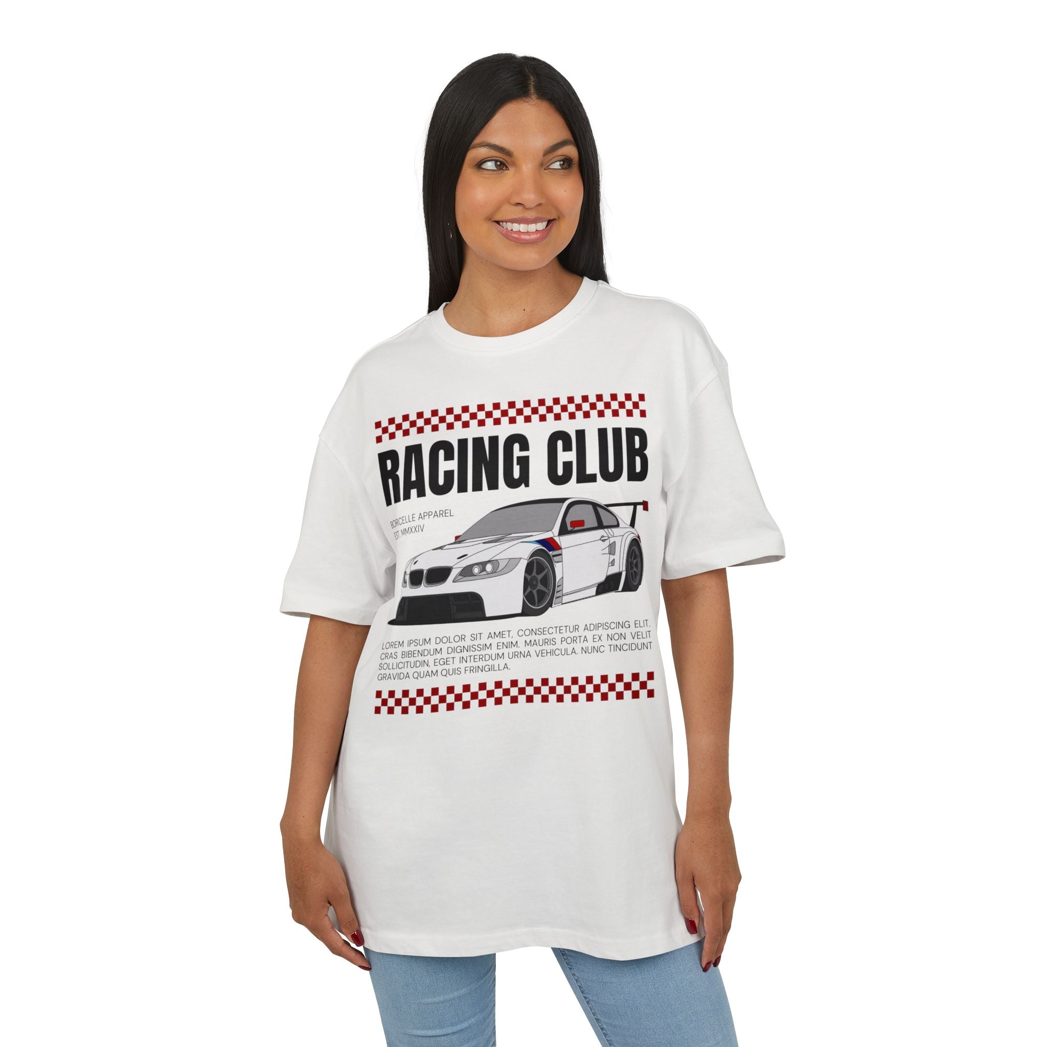 Unisex Racing Club Oversized T-Shirt